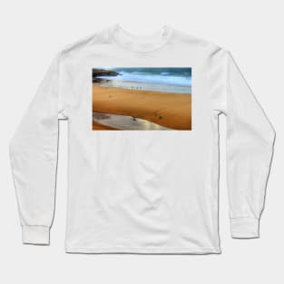 seagull bath... Long Sleeve T-Shirt